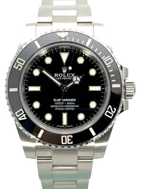 Rolex Submariner No Date 114060 aus 2018 LC137