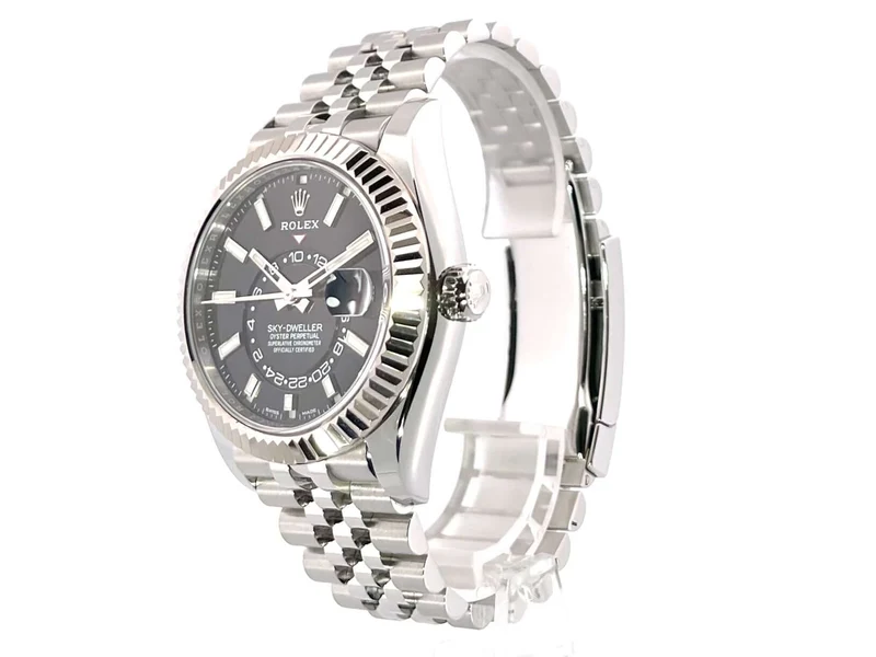 Rolex Sky-Dweller 326934 Schwarz Jubile-Band