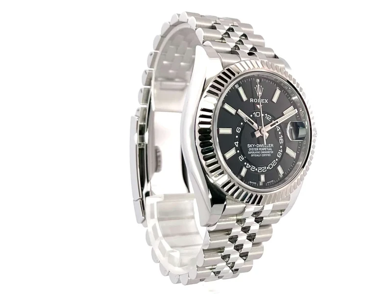 Rolex Sky-Dweller 326934 Schwarz Jubile-Band