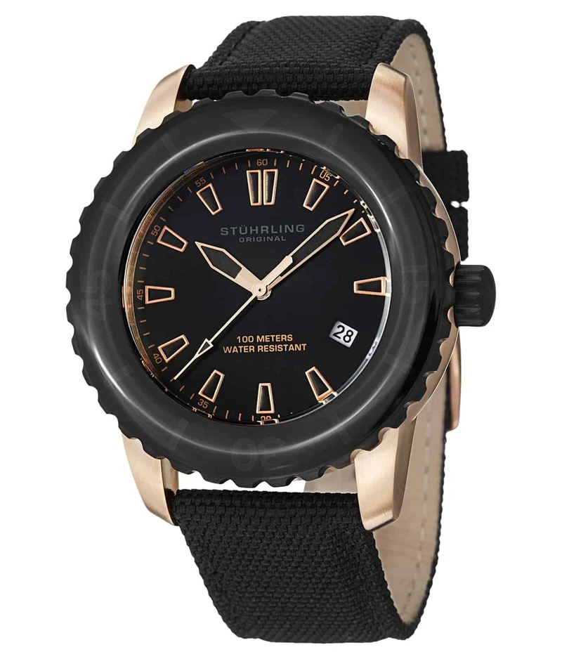 Stührling Vector 3266 Quartz 44mm Diver