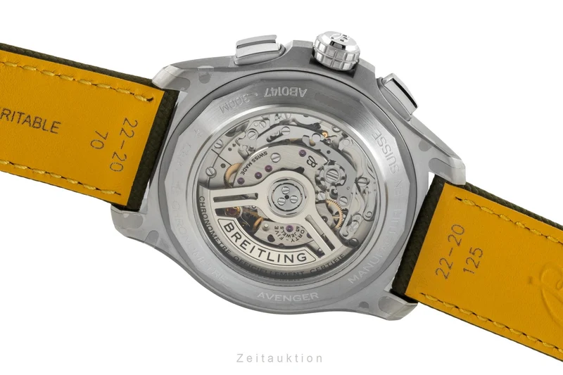 Breitling Avenger chronograph steel automatic men's watch AB0147101L1X1 LP: 6900EUR [2602178]