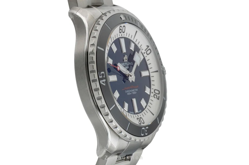 Breitling Superocean steel automatic men's watch A17376211C1A1 LP: 5650EUR [2602169]