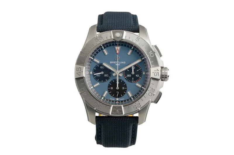 Breitling Avenger chronograph steel automatic men's watch AB0147101C1X1 LP: 6900EUR [2602153]