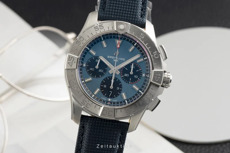 Breitling Avenger chronograph steel automatic men's watch AB0147101C1X1 LP: 6900EUR [2602153]