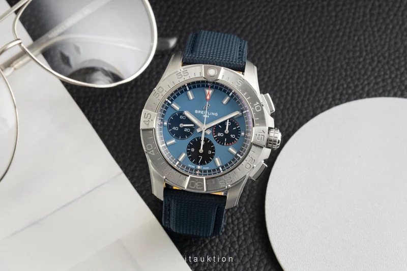 Breitling Avenger chronograph steel automatic men's watch AB0147101C1X1 LP: 6900EUR [2602153]