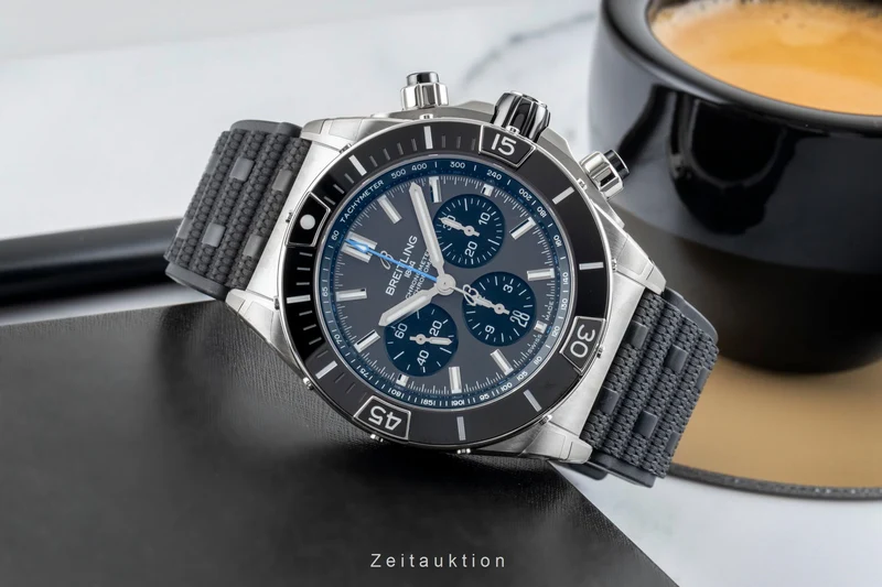 Breitling Chronomat chronograph titanium automatic men's watch EB0136251M1S1 LP: 11100EUR [2602126]