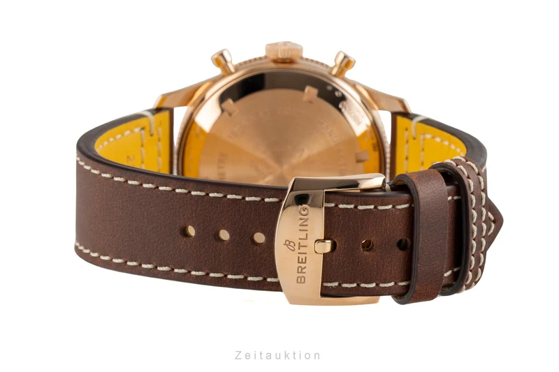 Breitling Avi chronograph 18 ct red gold manual winding men's watch RB0920131B1X1 LP: 25500EUR [2602162]