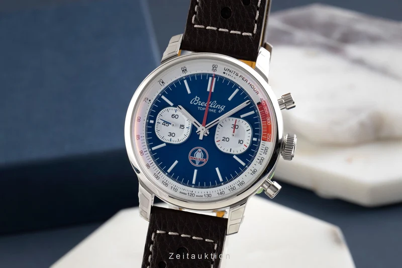 Breitling Top Time chronograph steel automatic men's watch AB01763A1C1X1 LP: 7650EUR [2602199]