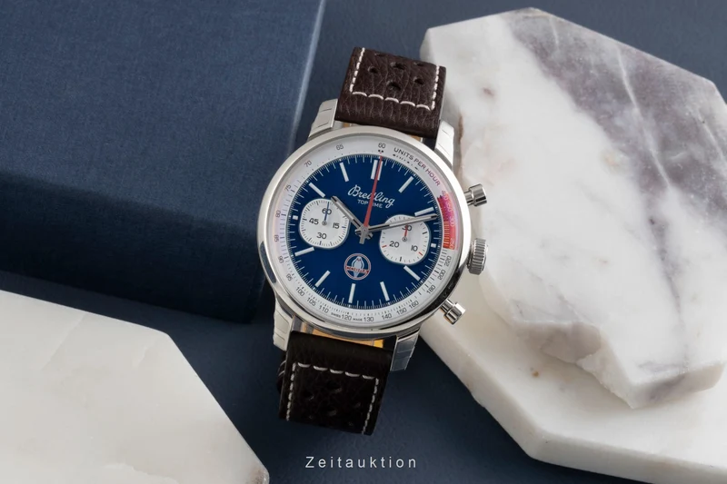 Breitling Top Time chronograph steel automatic men's watch AB01763A1C1X1 LP: 7650EUR [2602199]