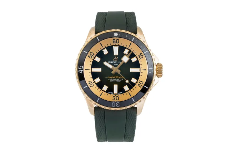 Breitling Superocean bronze automatic men's watch N17375201L1S1 LP: 6300EUR [2602197]