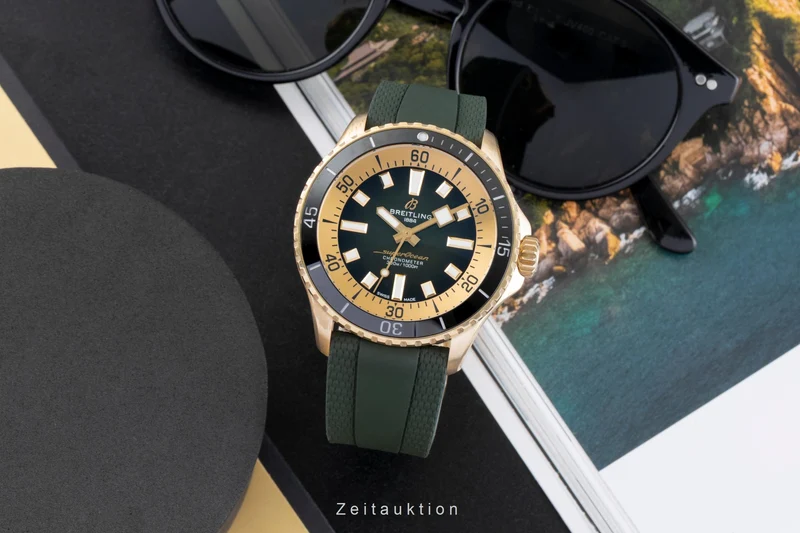Breitling Superocean bronze automatic men's watch N17375201L1S1 LP: 6300EUR [2602197]