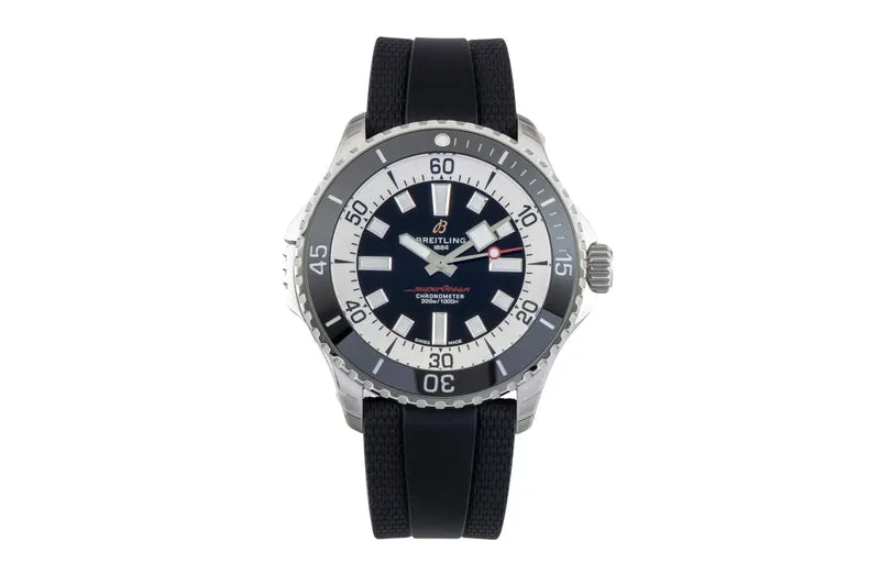Breitling Superocean steel automatic men's watch A17378211B1S1 LP: 5350EUR [2602196]