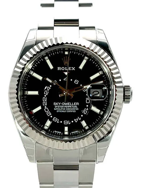 Rolex Sky-Dweller 326934 Schwarz ungetragen aus 2018 LC100
