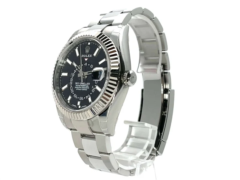 Rolex Sky-Dweller 326934 Schwarz ungetragen aus 2018 LC100