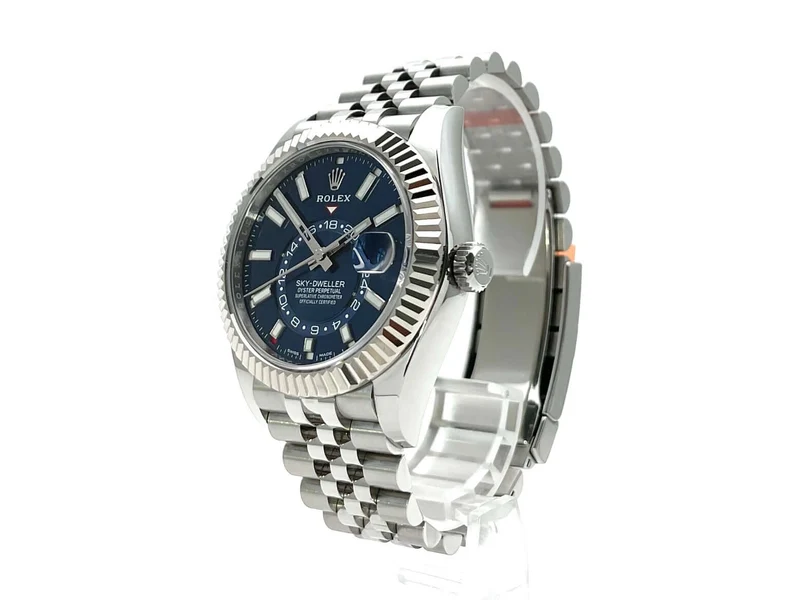 Rolex Sky-Dweller 326934 Blau Jubile-Band aus 2021 teilverklebt
