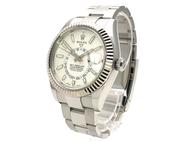 Rolex Sky-Dweller 326934 Weiß aus 2020 ungetragen