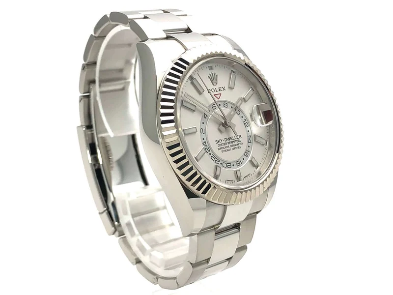 Rolex Sky-Dweller 326934 Weiß aus 2020 ungetragen