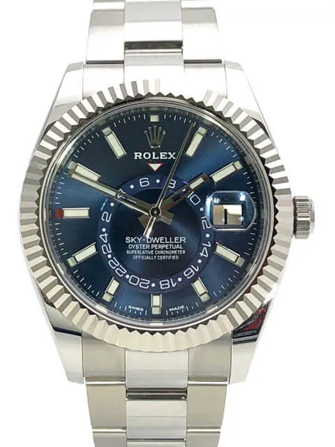 Rolex Sky-Dweller 326934 Blau aus 2019 LC100