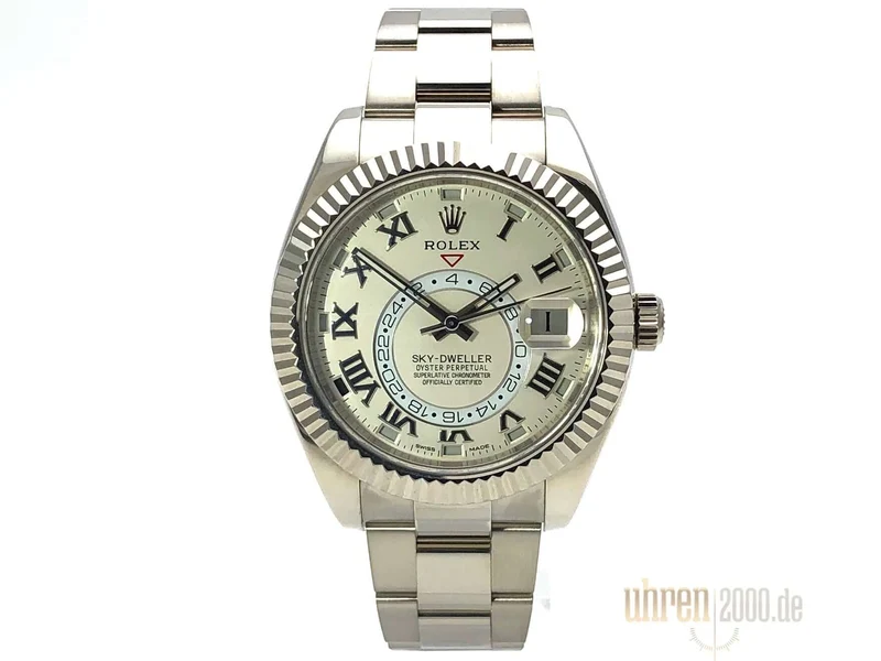 Rolex Sky-Dweller 326939 Weißgold Ivory aus 2015