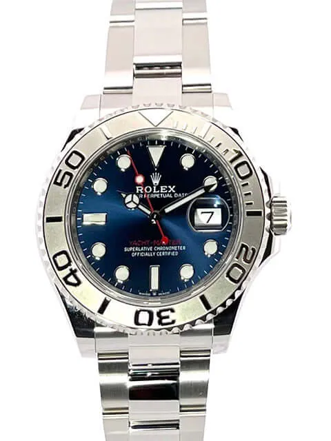 Rolex Yacht-Master 40 Oystersteel Platin 126622 Blau