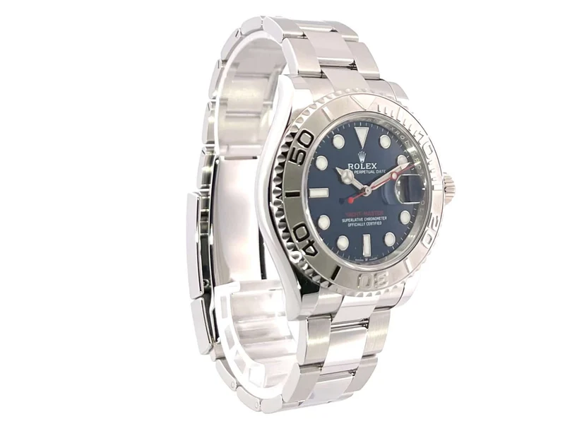 Rolex Yacht-Master 40 Oystersteel Platin 126622 Blau