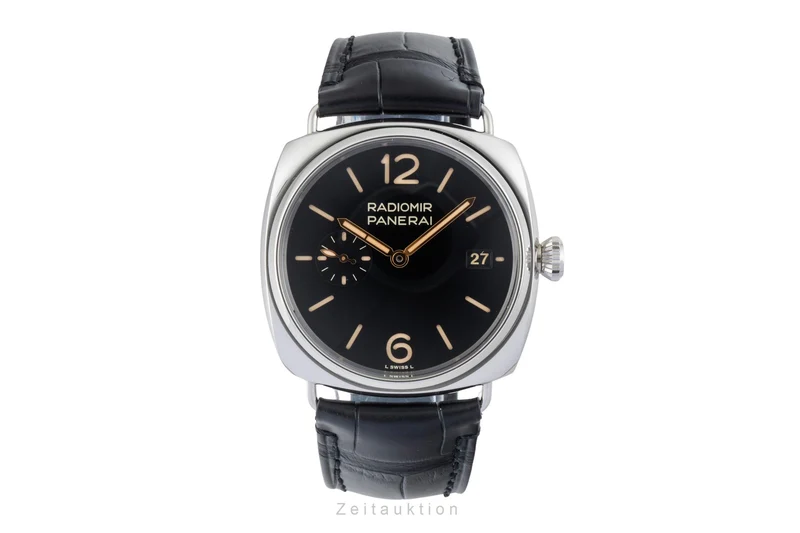Panerai Radiomir steel automatic men's watch PAM01572 LP: 6300EUR [2602379]
