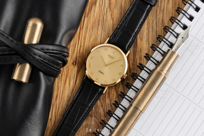 Rolex Cellini 18 ct gold manual winding men's watch 4112/8 [2602339]
