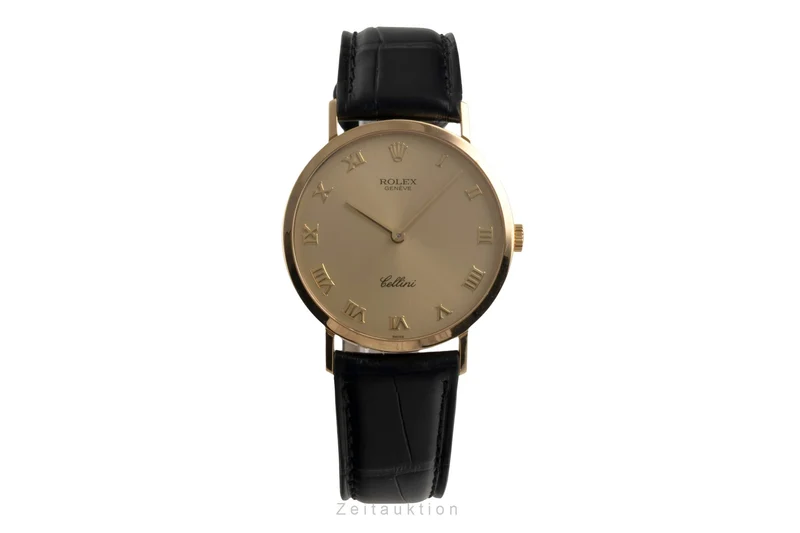 Rolex Cellini 18 ct gold manual winding men's watch 4112/8 [2602339]