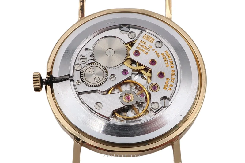 Rolex Cellini 18 ct gold manual winding men's watch 4112/8 [2602339]