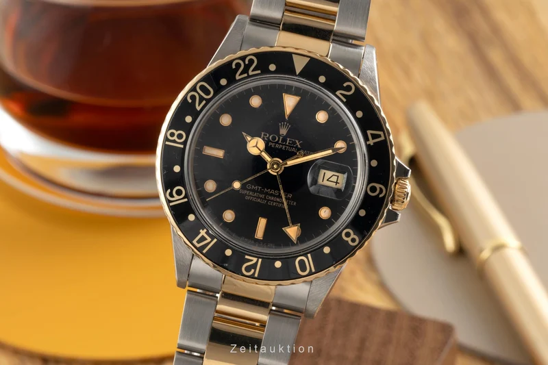 Rolex GMT-Master steel / gold automatic men's watch 16753 [2602252]