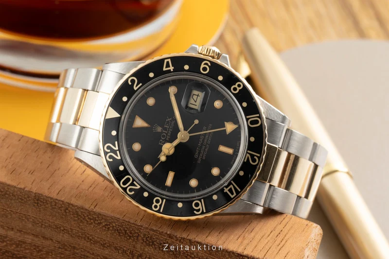 Rolex GMT-Master steel / gold automatic men's watch 16753 [2602252]