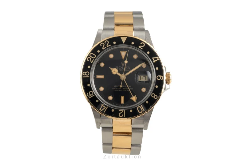 Rolex GMT-Master steel / gold automatic men's watch 16753 [2602252]