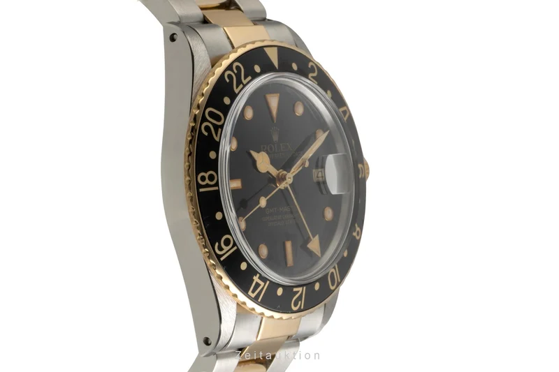 Rolex GMT-Master steel / gold automatic men's watch 16753 [2602252]
