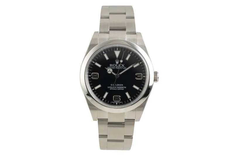 Rolex Explorer steel automatic men's watch 214270 [2601943]