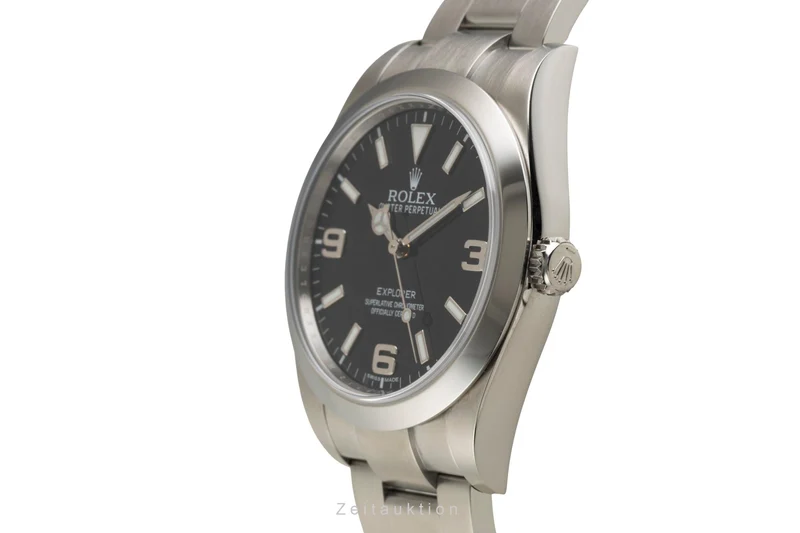 Rolex Explorer steel automatic men's watch 214270 [2601943]
