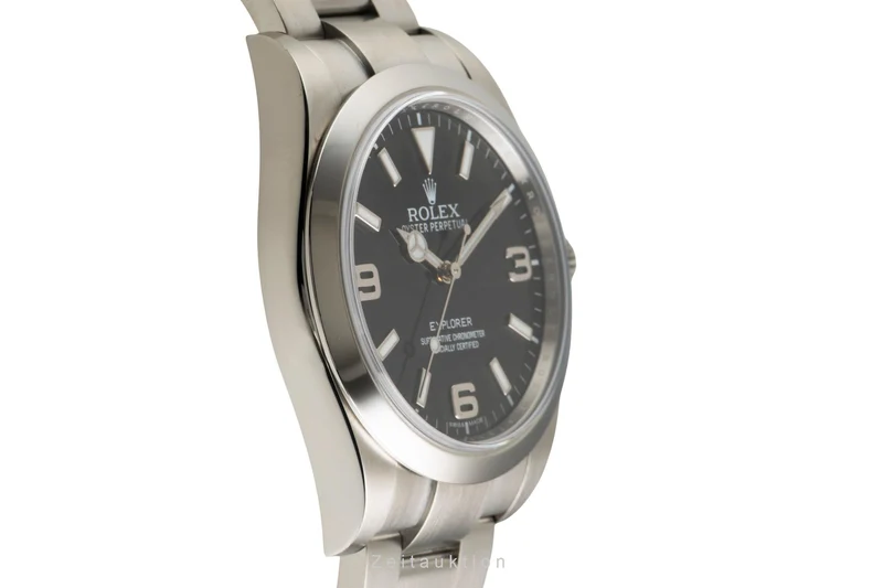 Rolex Explorer steel automatic men's watch 214270 [2601943]