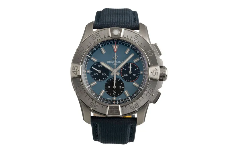 Breitling Avenger chronograph titanium automatic men's watch EB0148101C1X1 LP: 9150EUR [2602159]