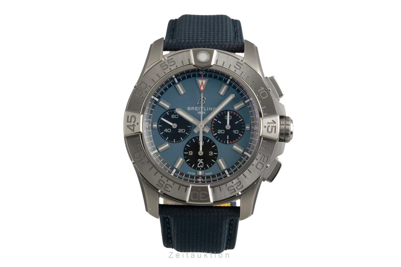 Breitling Avenger chronograph titanium automatic men's watch EB0148101C1X1 LP: 9150EUR [2602159]