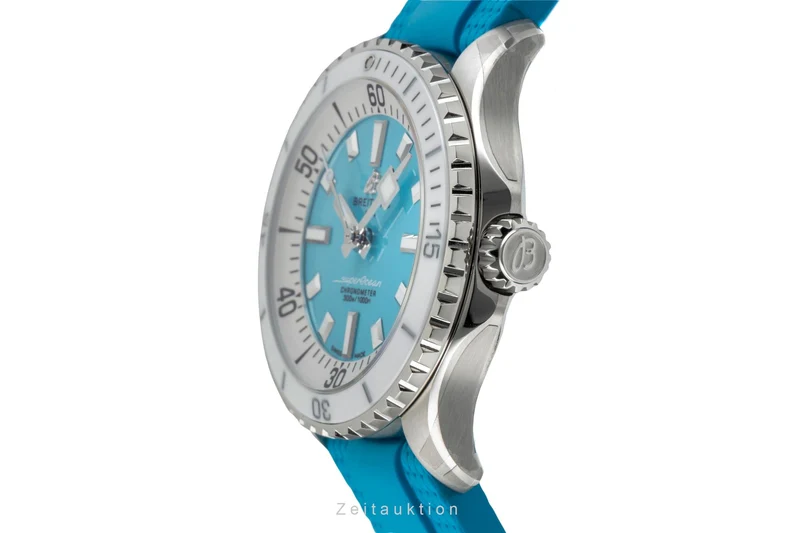 Breitling Superocean steel automatic women's watch A17377211C1S1 LP: 5350EUR [2602191]