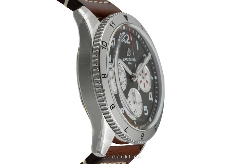 Breitling Avi chronograph steel automatic men's watch A233802A1L1X1 LP: 5900EUR [2602127]