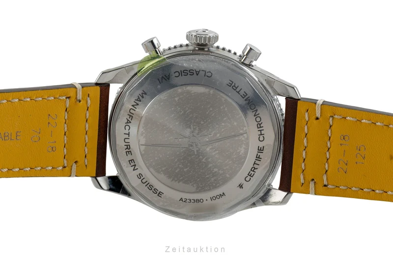 Breitling Avi chronograph steel automatic men's watch A233802A1L1X1 LP: 5900EUR [2602127]