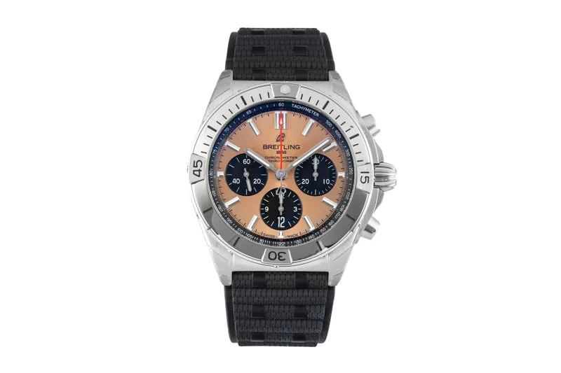 Breitling Chronomat chronograph steel automatic men's watch AB0134101K1S1 LP: 9000EUR [2602123]