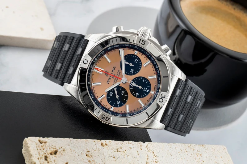 Breitling Chronomat chronograph steel automatic men's watch AB0134101K1S1 LP: 9000EUR [2602123]