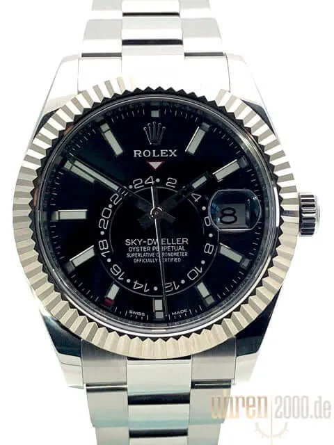 Rolex Sky-Dweller 326934 Schwarz aus 2018 LC100