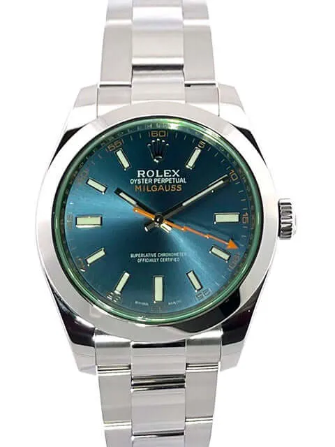 Rolex Oyster Perpetual Milgauss 116400GV Blue