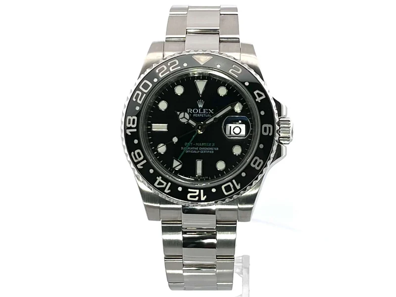 Rolex GMT-Master II Edelstahl 116710LN LC100 aus 2010