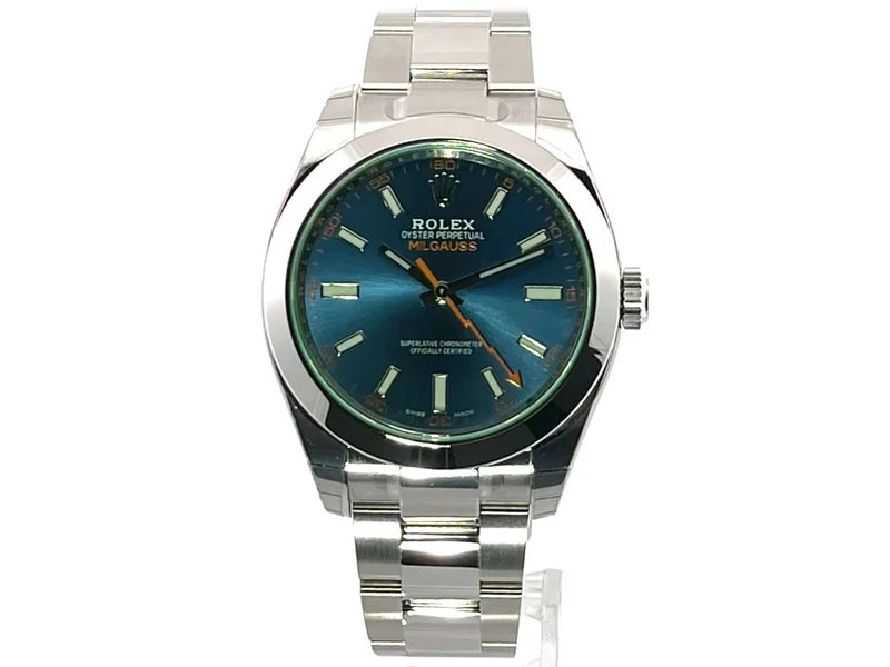 Rolex Oyster Perpetual Milgauss 116400GV Blue verklebt 2022