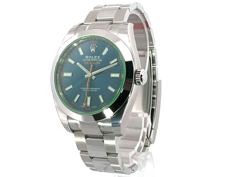 Rolex Oyster Perpetual Milgauss 116400GV Blue verklebt 2022