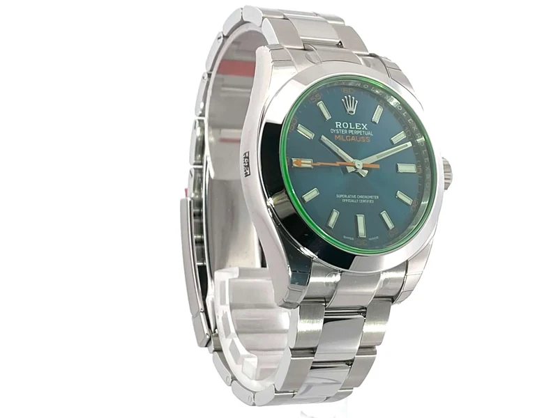 Rolex Oyster Perpetual Milgauss 116400GV Blue verklebt 2022