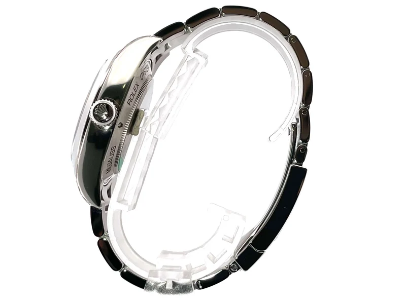 Rolex Milgauss 116400 weißes Zifferblatt verklebt aus 2011 LC100